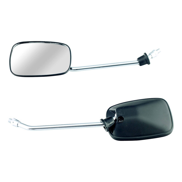 bike it Bike it black square universal mirrors - #u64532